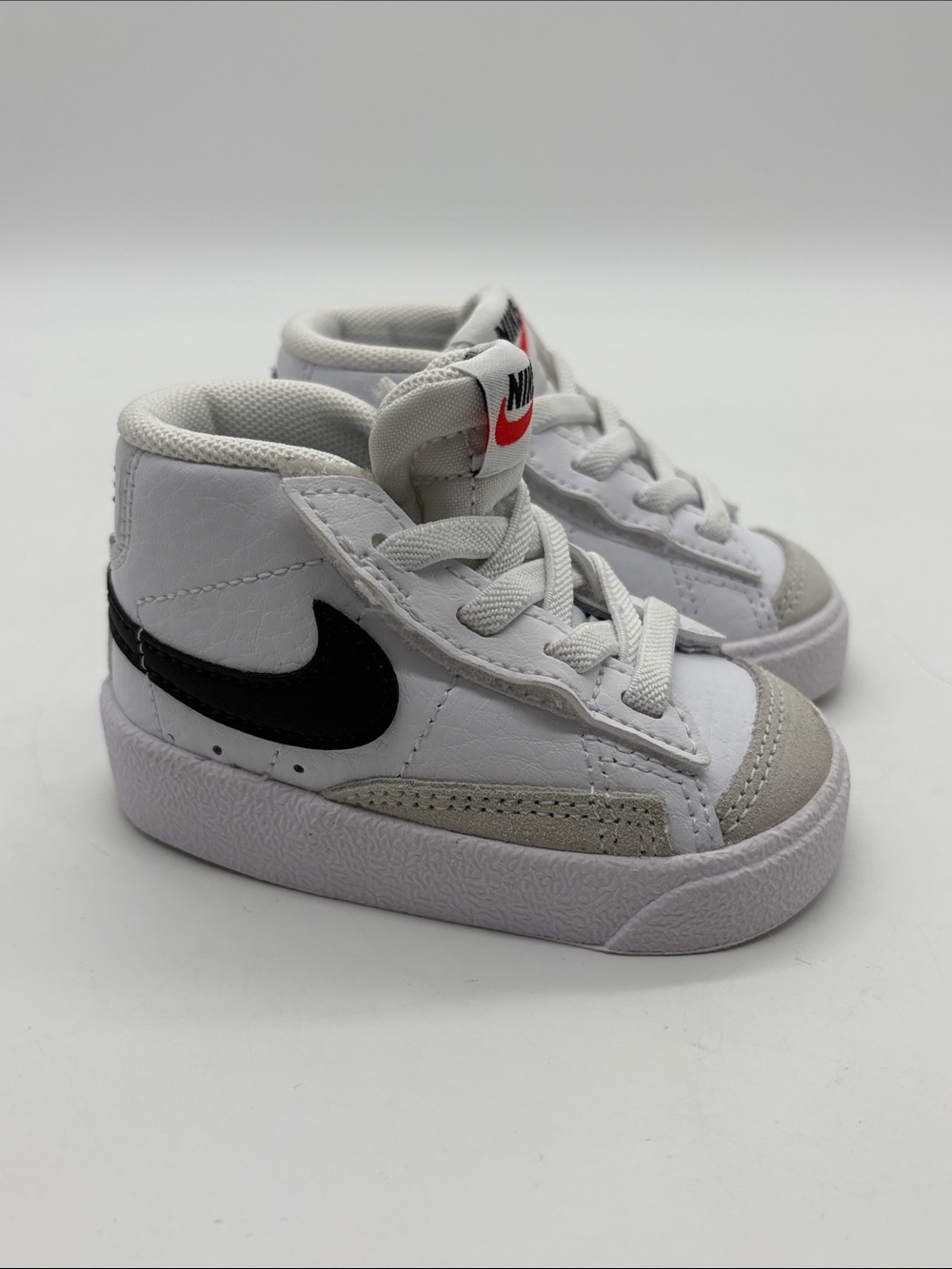 Nike Toddler Blazer Mid 77’ Kids' White & Black High-Top Sneakers